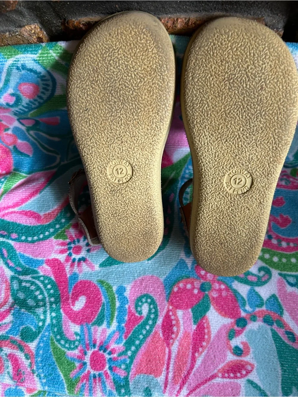 Sun-San Sandals.